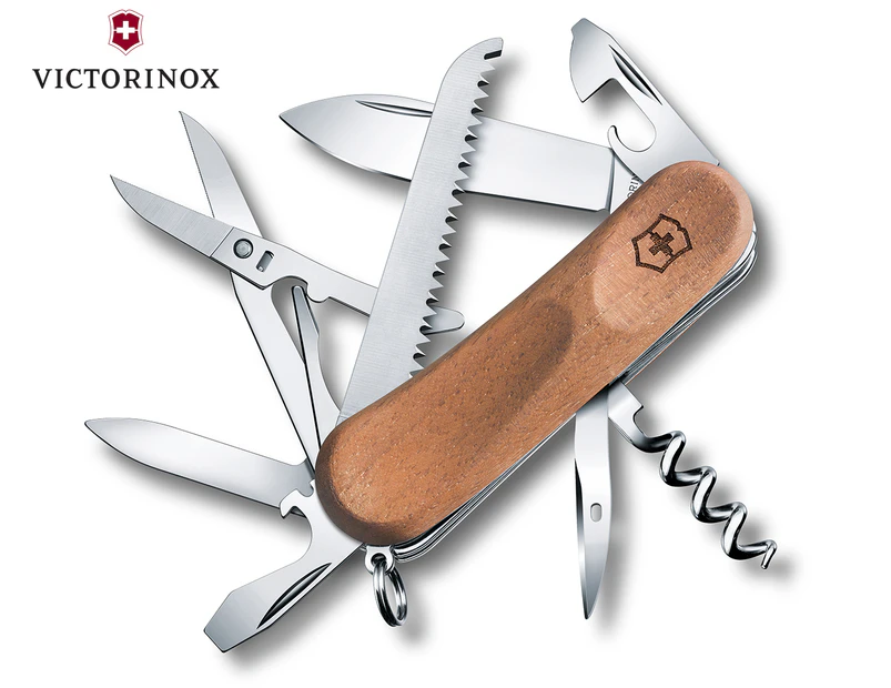 Victorinox Evowood 17 Swiss Army Knife Delemont Collection - Walnut