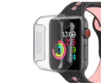 Select Mall Soft TPU Compatible with Apple Watch Protector Compatible with iWatch Cover Compatible with Apple Watch Series 4