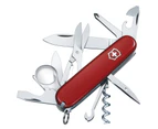 Victorinox EXPLORER Swiss army knife with magnifying glass - 16 functions - Red