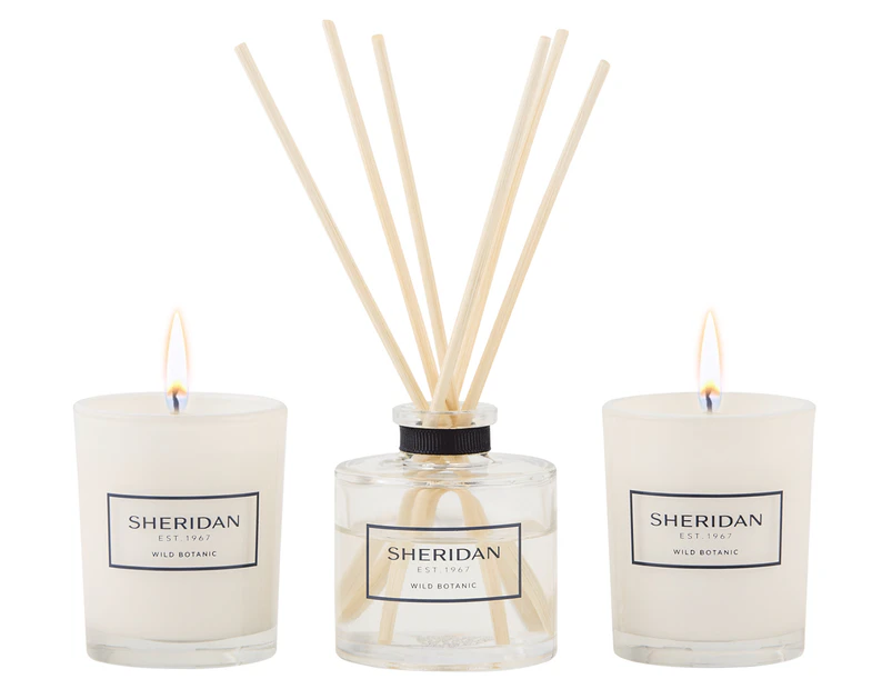 Sheridan Wild Botanic Mini Candle & Diffuser Gift Set