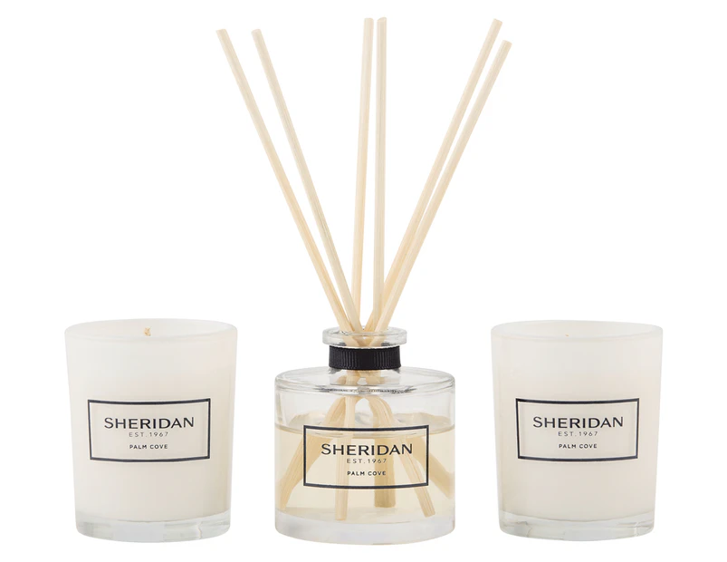 Sheridan Palm Cove Mini Candle & Diffuser Gift Set