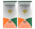 2 x Mitchum For Men Clinical 48-Hour Antiperspirant Sport Deodorant 45g