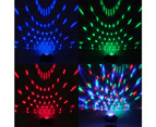 Yescom 2x 3W Mini Disco LED Crystal Ball Effect RGB Sound-activated Light Stage Party