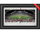 SYDNEY ROOSTERS 2018 NRL TELSTRA PREMIERSHIP PREMIERS SIGNED PANORAMIC