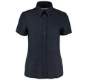 Kustom Kit Womens Short Sleeve Workwear Oxford Shirt (French Navy) - PC3338