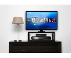 Aleratec 2-Tier LCD | LED TV Swivel Stand Entertainment Rack