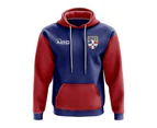 Dominican Republic Concept Country Football Hoody (Navy)