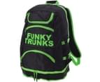 Funky Trunks Elite Squad Sports Backpack Rucksack Travel Bag - Lime Lights 1