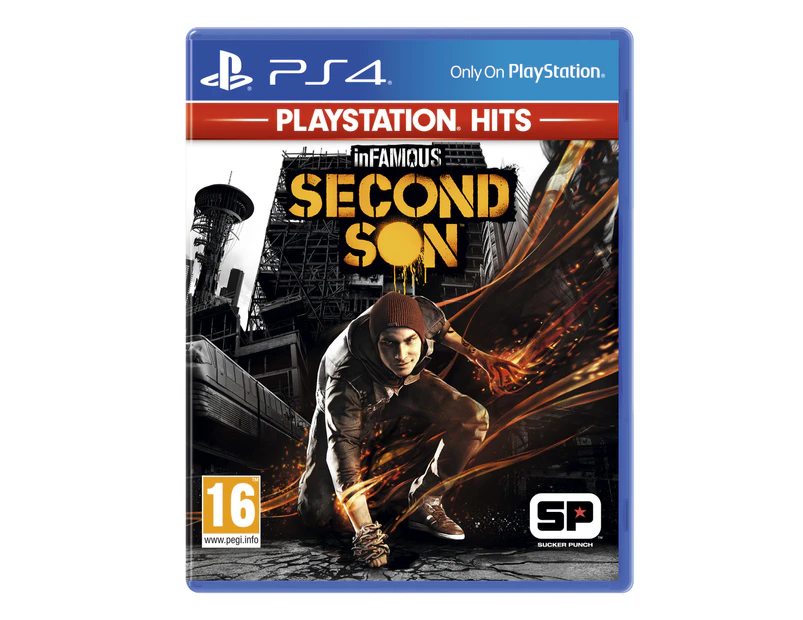 inFamous Second Son Game PS4 (PlayStation Hits)