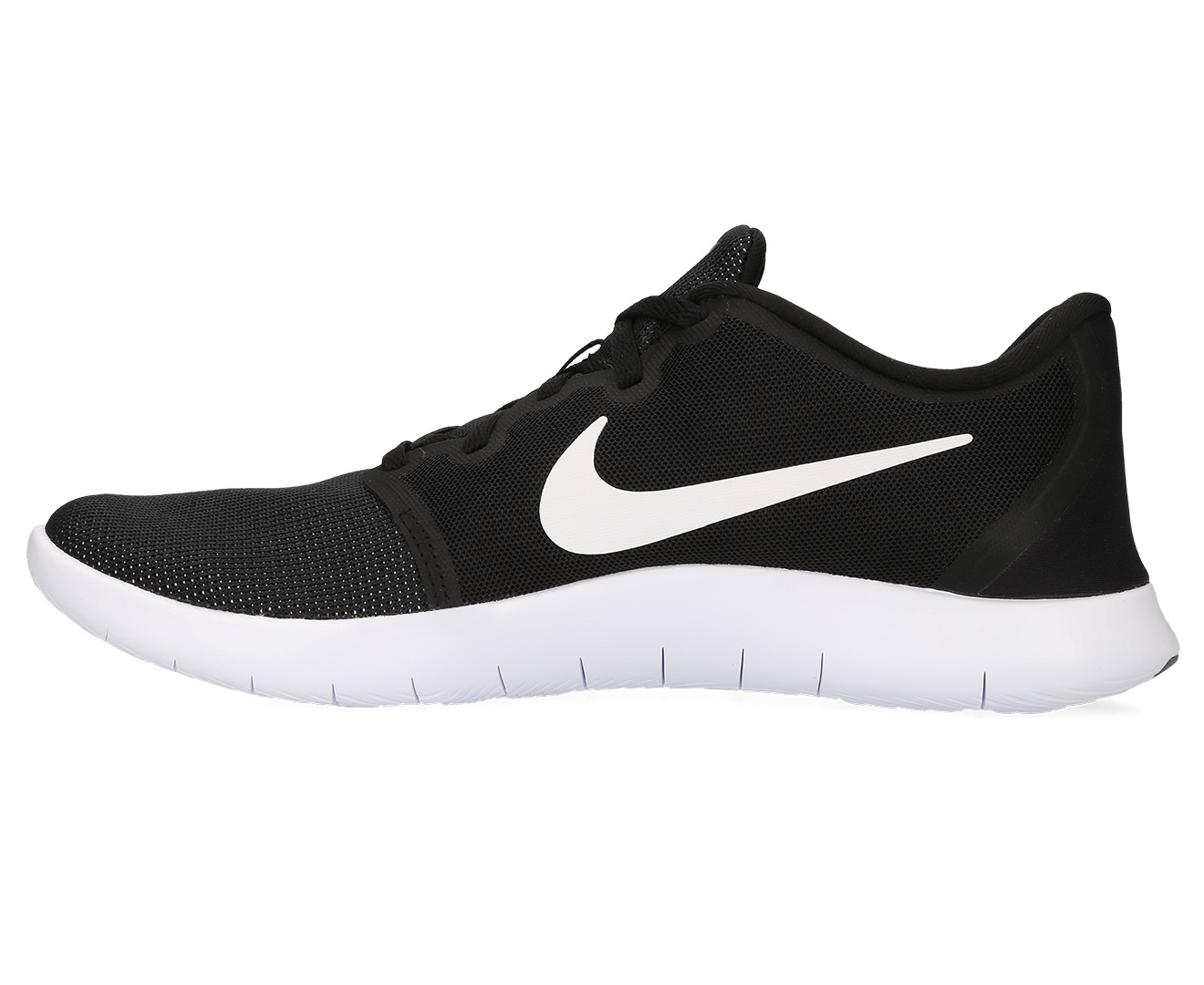 Nike Mens Flex Contact 2 Shoe Black White Cool Grey Nz