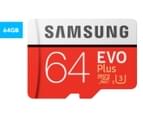 Samsung 64GB Class 10 EVO Plus MicroSDHC Card 1
