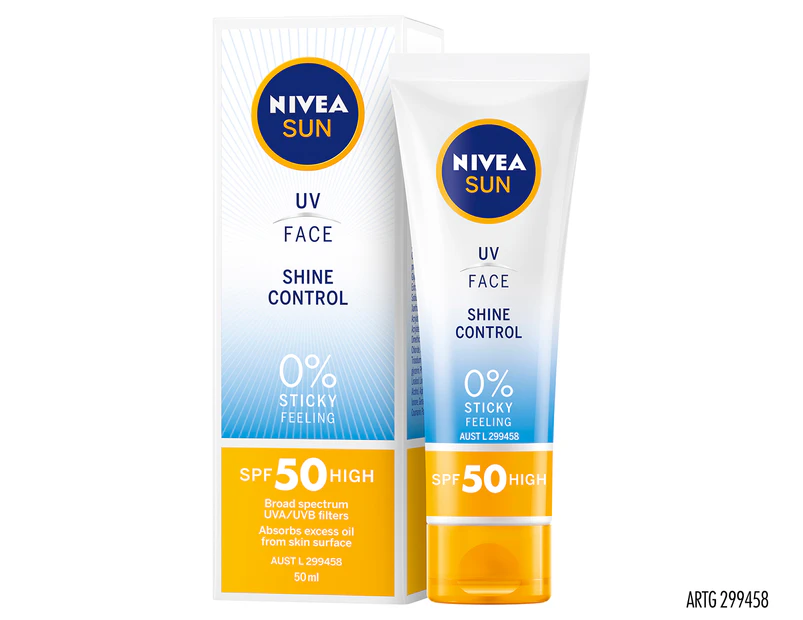 Nivea Sun UV Face Shine Control SPF50 50mL