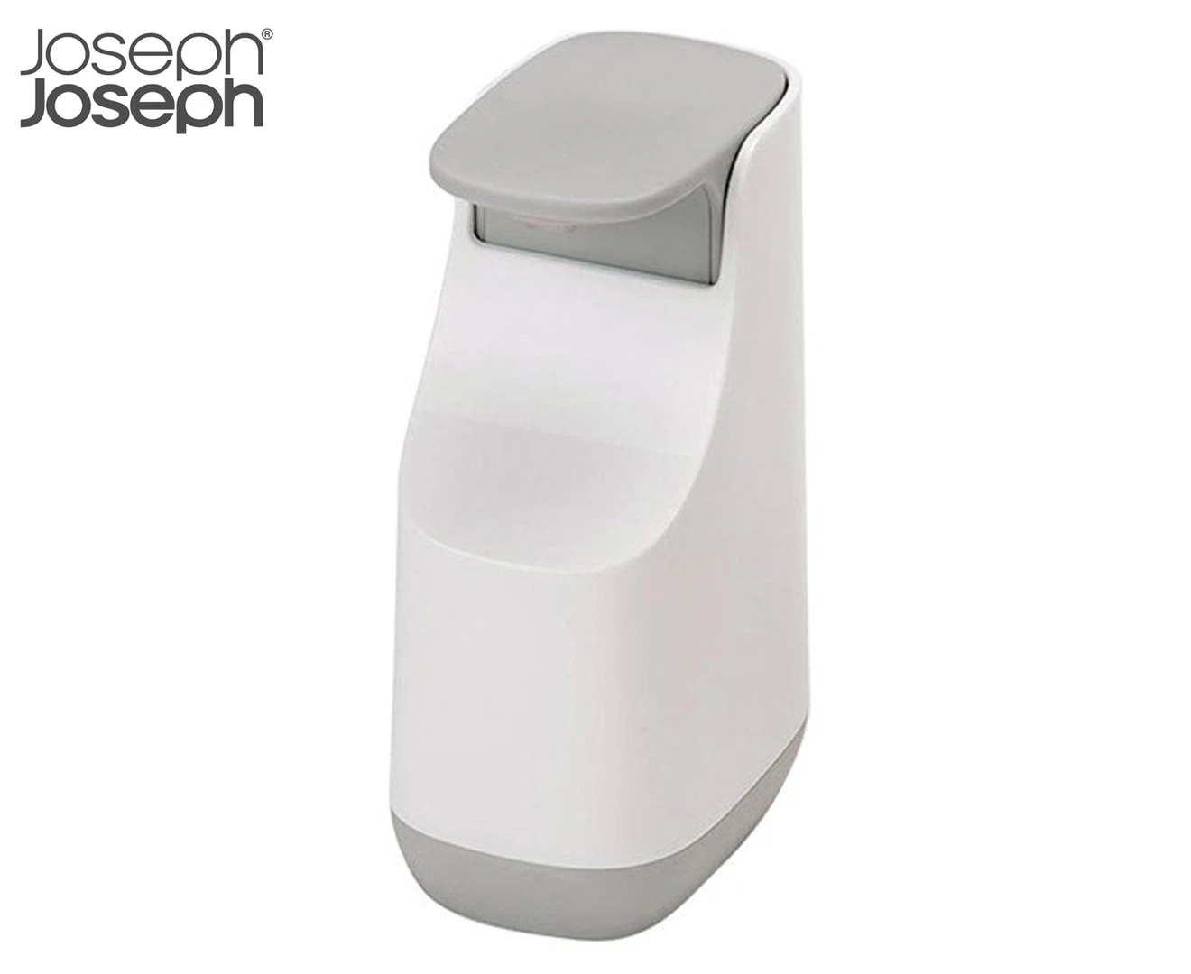 Joseph Joseph Easystore Slim Compact Bathroom/Sink Non Drip Soap Dispenser Grey