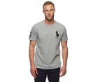 Polo Ralph Lauren Men's Big Pony Tee / T-Shirt / Tshirt - Grey