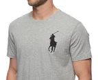 Polo Ralph Lauren Men's Big Pony Tee / T-Shirt / Tshirt - Grey