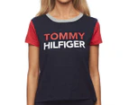 Tommy Hilfiger Women's Tommy Pyjama Tee - Navy Blazer