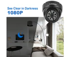 1080P CCTV 3000Tvl Indoor/Outdoor Security Camera, Vandalproof Dvr Waterproof Security Ahd Dome Dvr Camera Night Vision