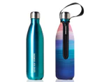 BBBYO 750mL Future Insulated Bottle & Carry Cover - Peace Print