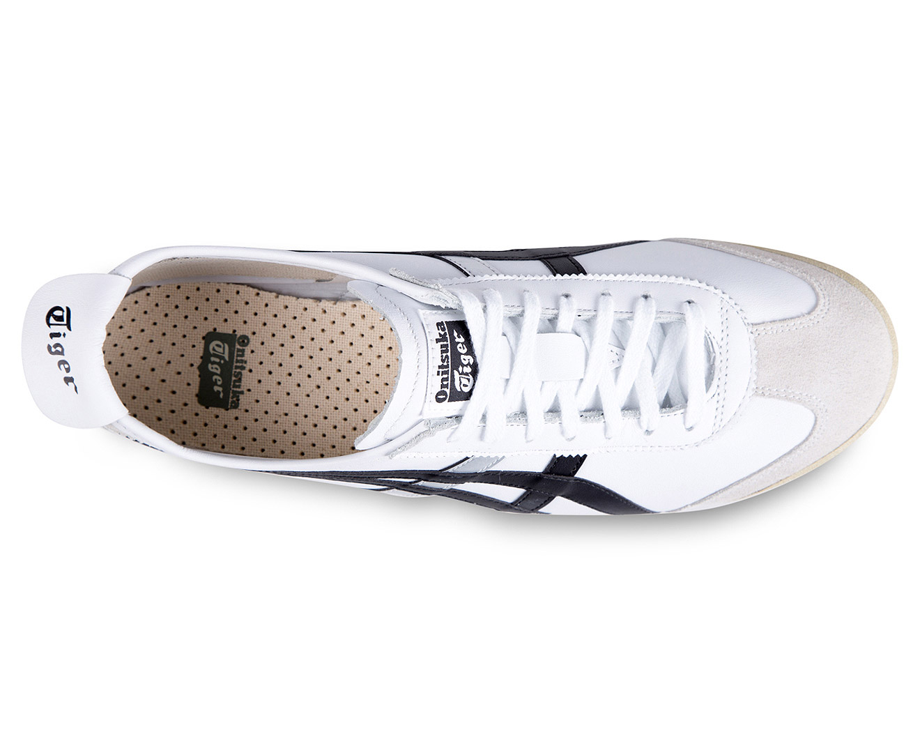 onitsuka mexico 66 black white