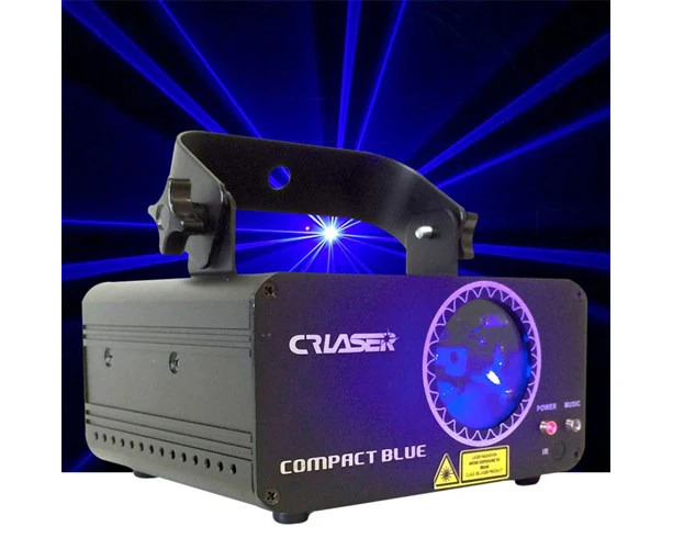 CR Laser Compact Blue Laser Disco DJ Party Event Stage Light Auto Sound DMX Control