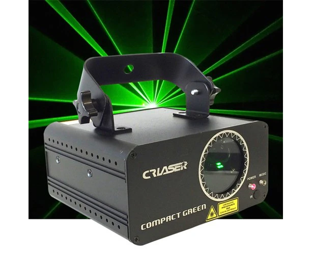 CR Laser Compact Green Laser Disco DJ Party Event Stage Light Auto Sound DMX Control