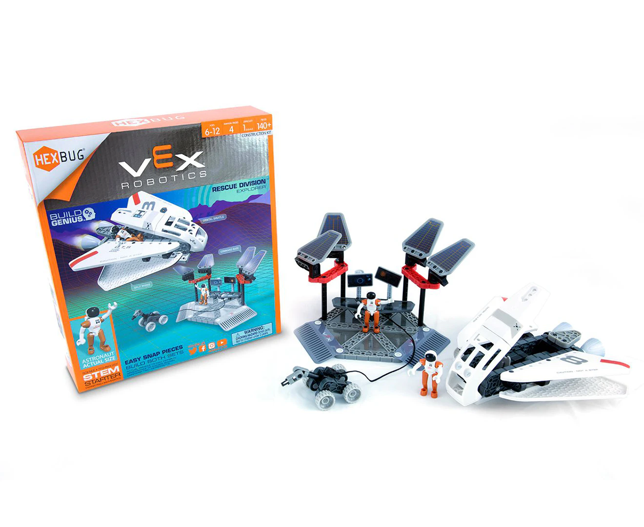 Hexbug Vex Robotics Explorer Rescue Division Construction Set