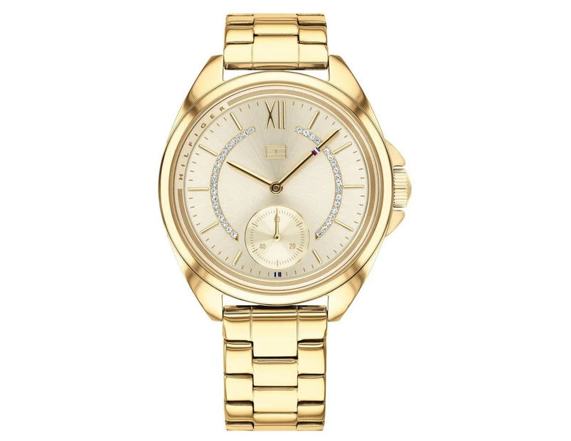 Tommy Hilfiger Women's 37.5mm Ava Stainless Steel Watch - Champagne
