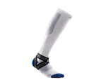 LP Support - Ankle Support Compression Socks (Long) - White/Blue