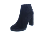 Guess Womens Beverly 2 Faux Suede Grommet Ankle Boots