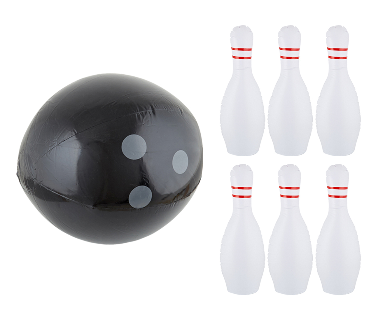 jumbo inflatable bowling set