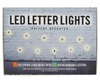 LED Letter String Lights