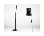 2pcs Speaker Stands Stand Rear Surround Sound Satellite Speakers Adjustable