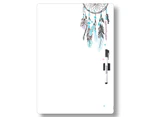 Magnetic Whiteboard All Purpose Blank with Design for Fridge or Filing Cabinet - Dreamcatcher