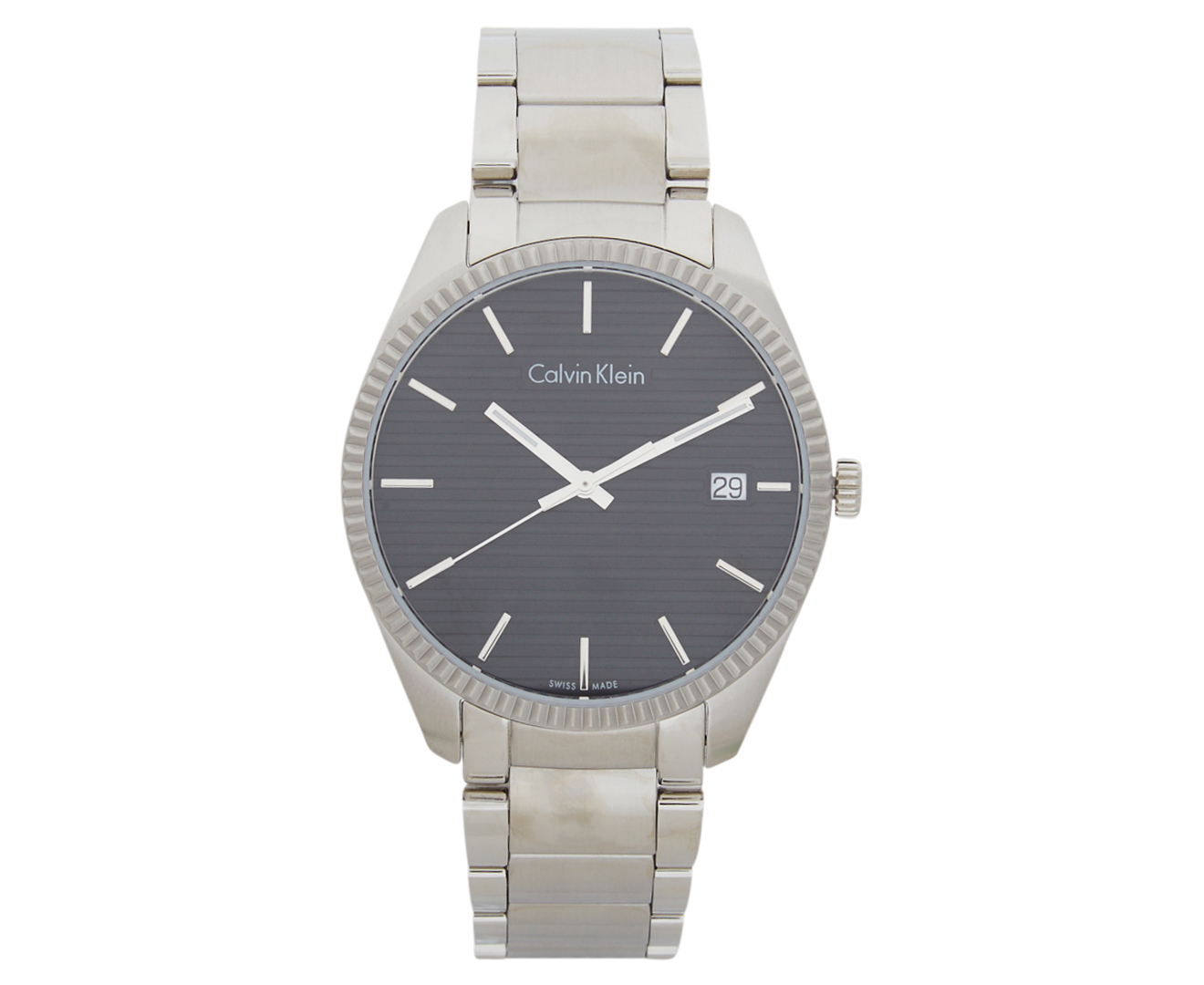 Calvin Klein Men's 40mm Alliance Watch - Silver/Black | Catch.co.nz