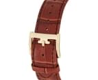 Earnshaw Men's 44mm Automatic Longitude Leather Watch - Brown/Champagne 2