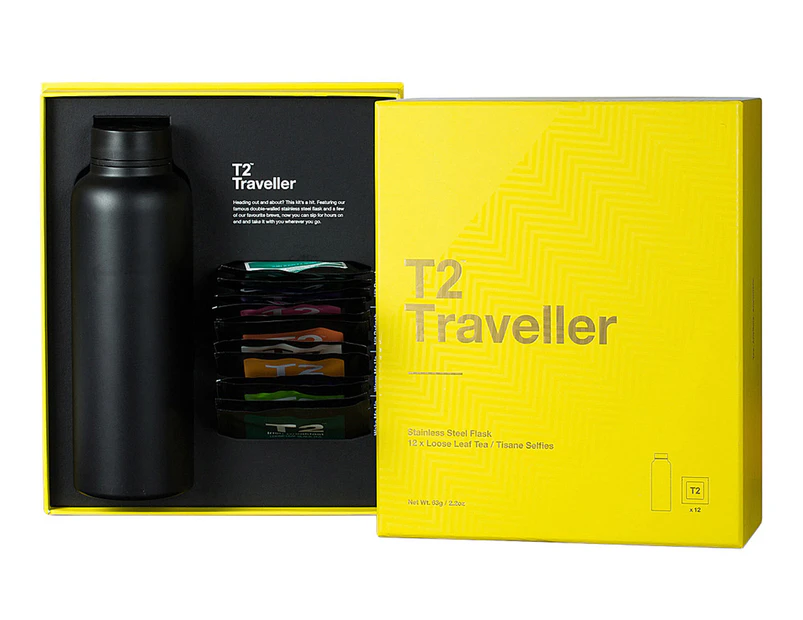 T2 Traveller Flask & Loose Leaf Tea Set