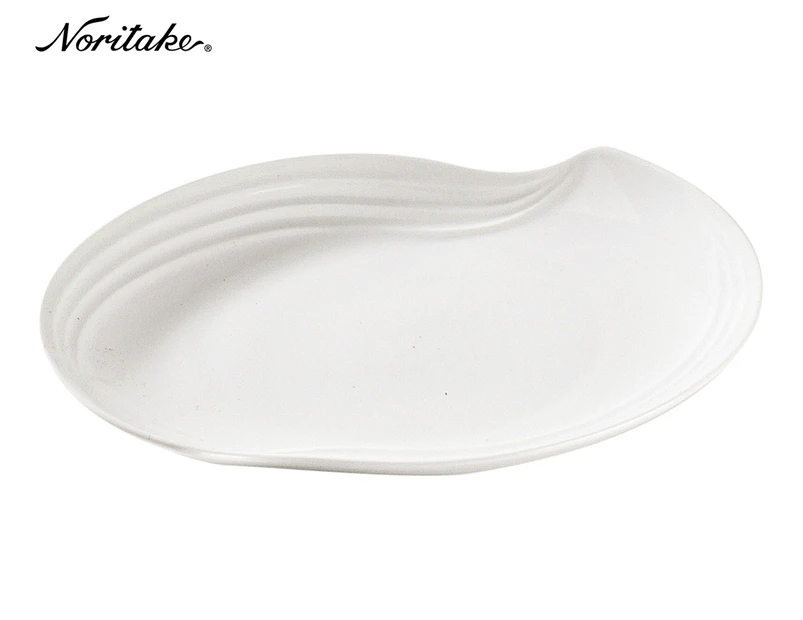 Noritake Arctic White Wave Plate Extra Large - White