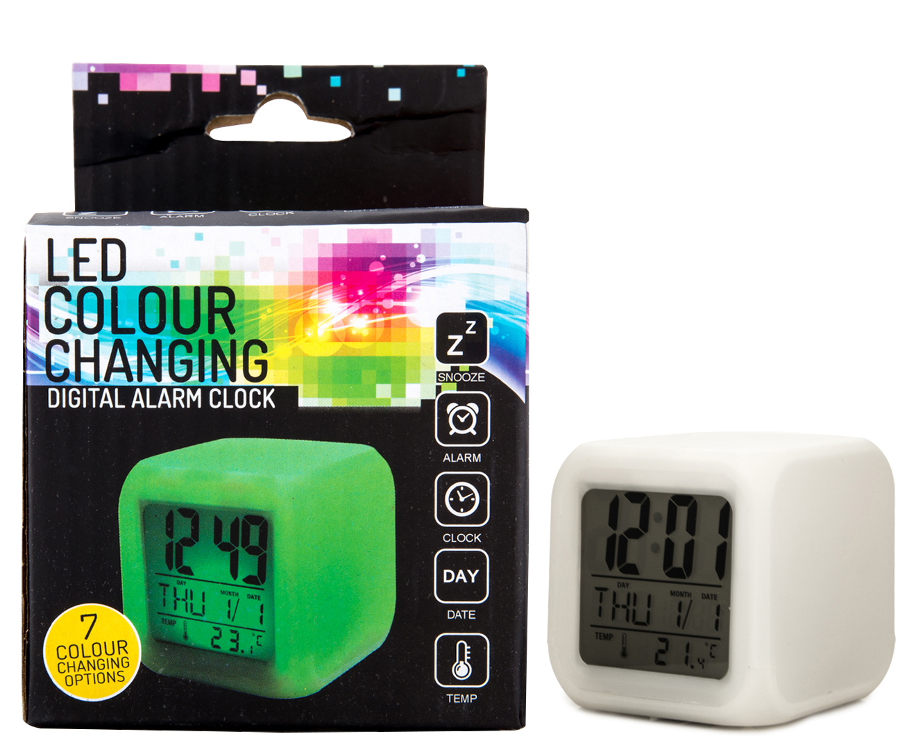 how to change time on led watch