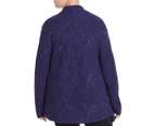 Nic + Zoe Womens Plus Pixel Pop Fall Open Front Cardigan Sweater