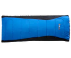 OZtrail Blaxland Camper -5C Sleeping Bag Blanket Camping Outdoors Travel BLUE