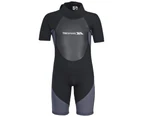 Trespass Childrens Boys Scuba 3Mm Short Wetsuit (Black) - TP343