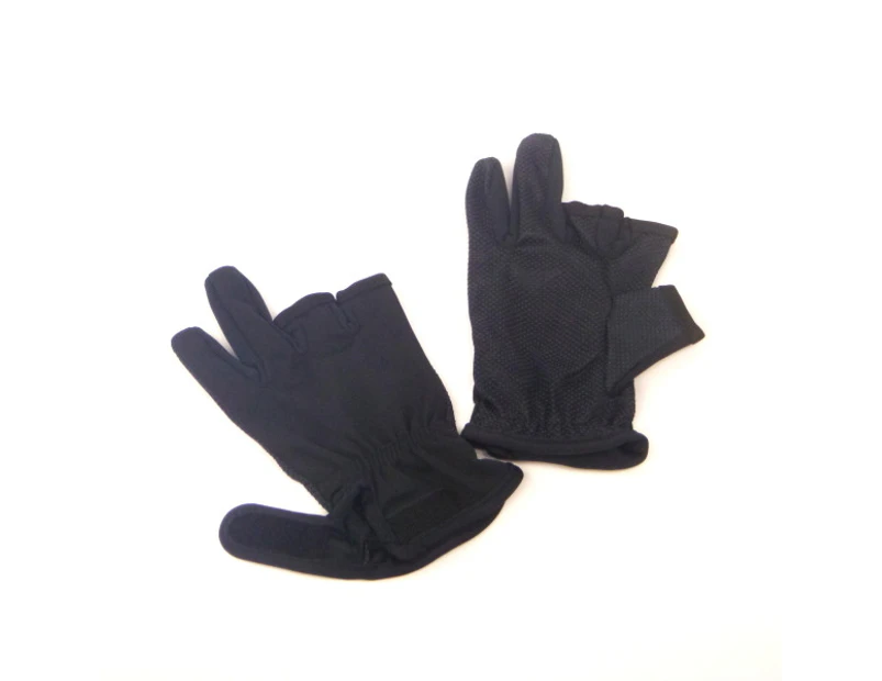 BSTC 3 Finger Gloves- Black