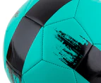 Adidas EPP II Size 5 Soccer Ball - Aqua/Black