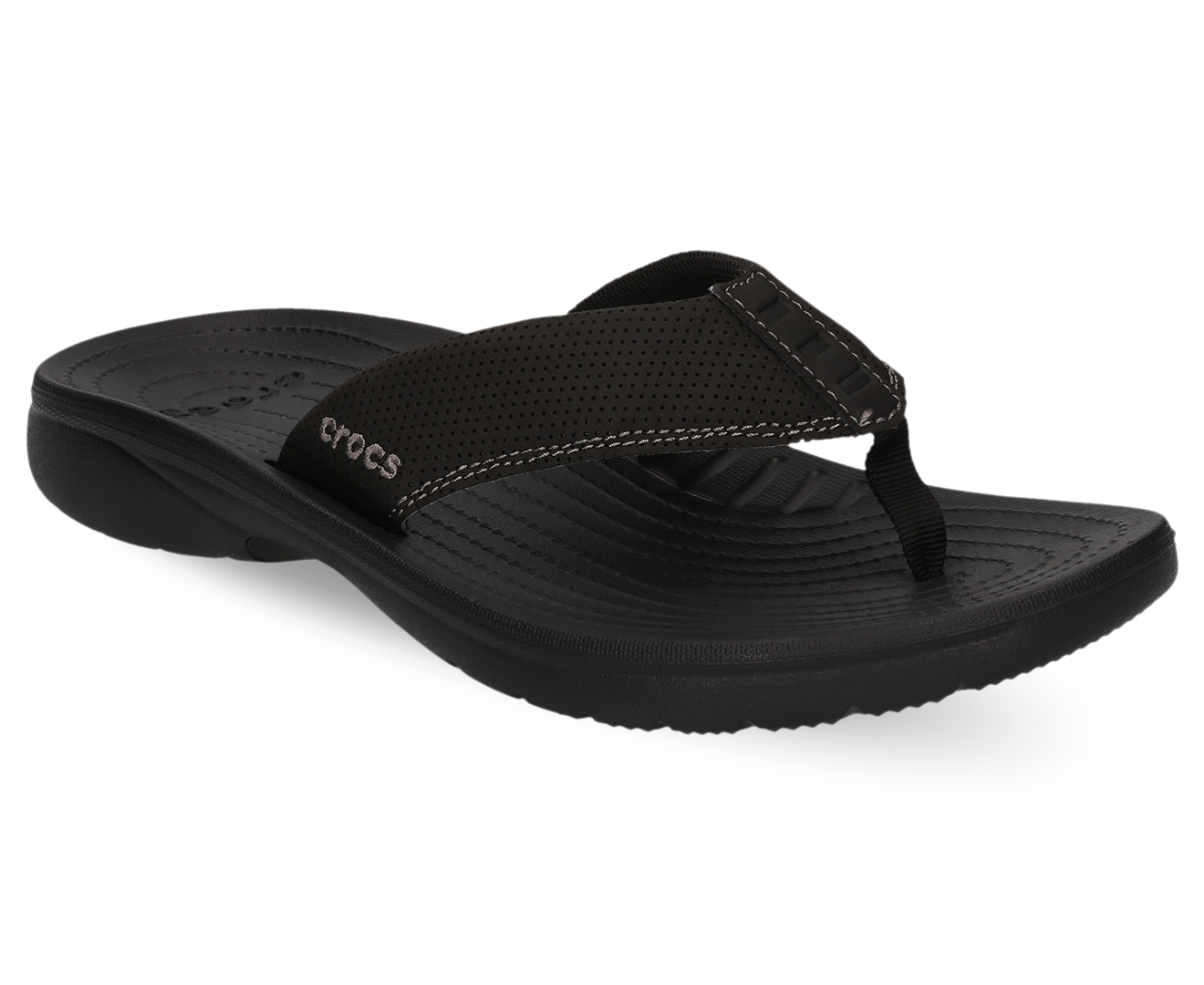 crocs men's bogota flip flop