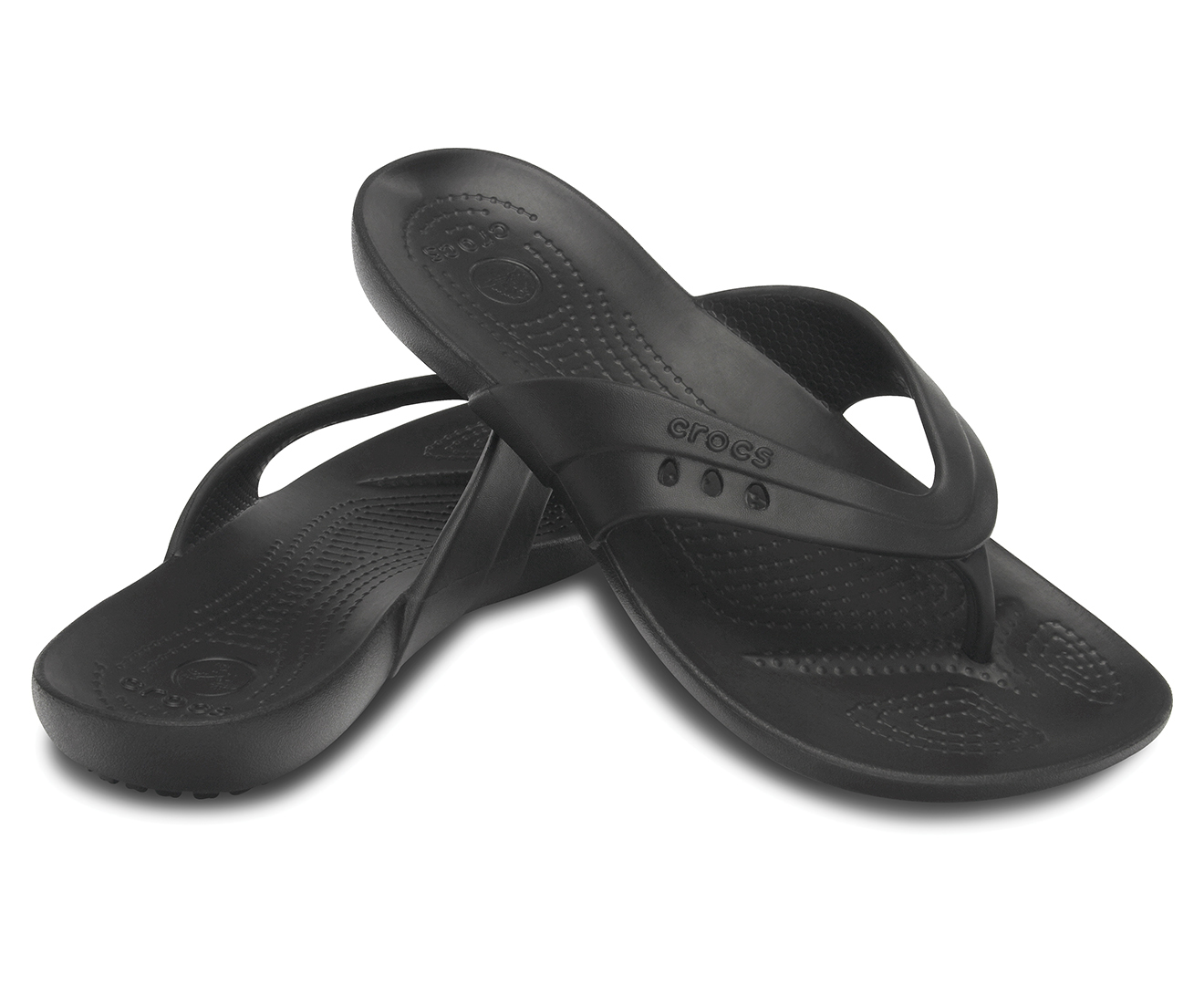 Crocs Women's Kadee Flip Flop - Black | Mumgo.com.au