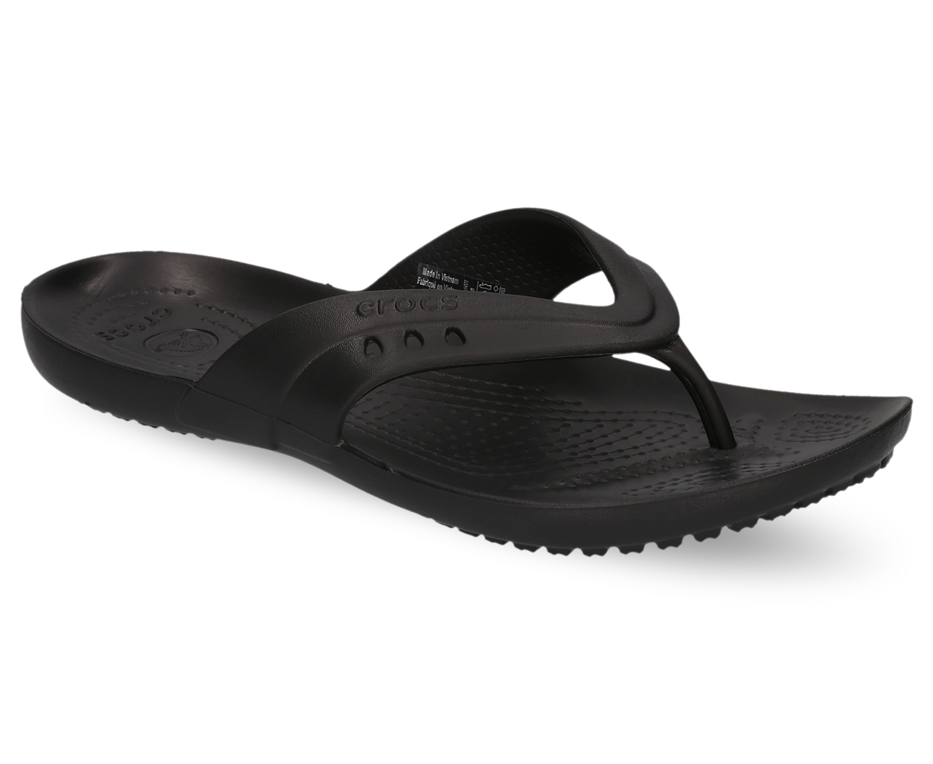 Crocs Women's Kadee Flip Flop - Black | Mumgo.com.au