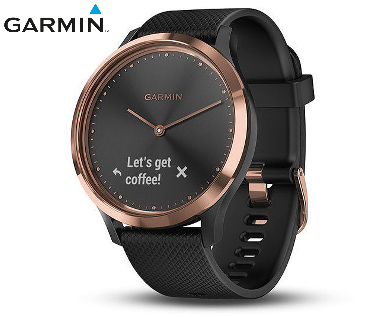 garmin hr vivomove rose gold