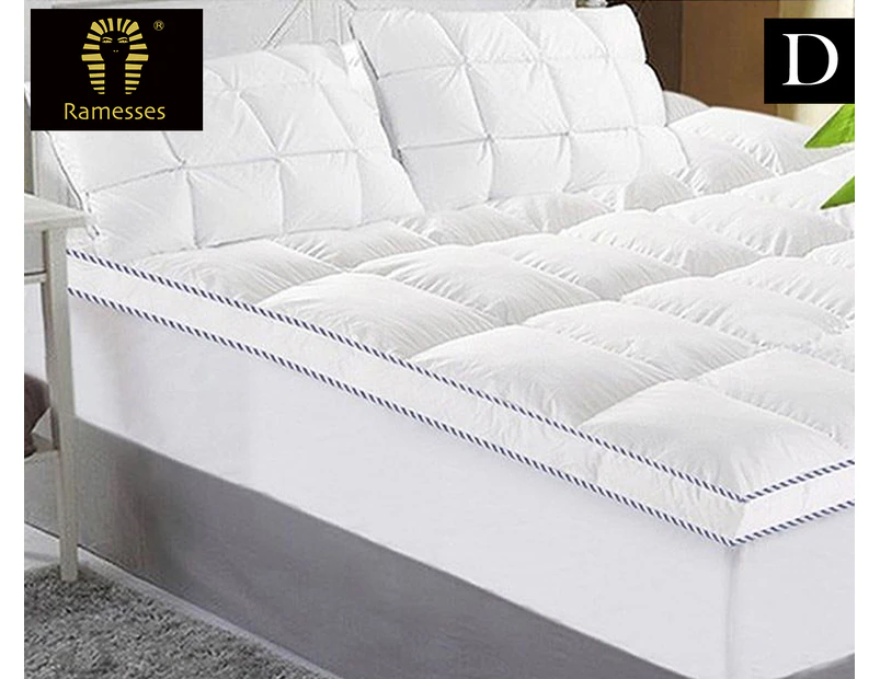 Ramesses 1000GSM Bamboo Double Bed Mattress Topper