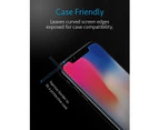 2 PACK 9H Tempered Glass Screen Protector for Apple iPhone XR