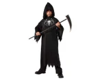 Rubie's Kids' Spider Skull Grim Reaper Costume - Black